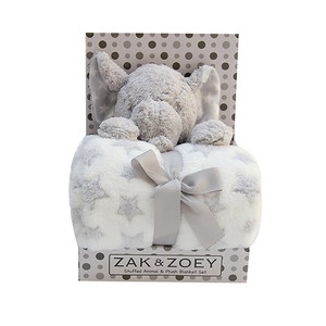 Giá Rẻ Thú Nhồi Bông Hữu Cơ 100% Cotton Bé Quà Tặng Đặt Với Đồ Chơi Mềm Bán Buôn Mềm Plush <span class=keywords><strong>Fleece</strong></span> An Chăn Em Bé - Product Image 6