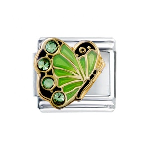 Thép Không Gỉ 9Mm Kích Thước Cổ Điển Liên Kết Có Thể Điều Chỉnh Mạ Vàng I Love Cat Vòng Đeo Tay Quyến Rũ Của Ý - Product Image 2