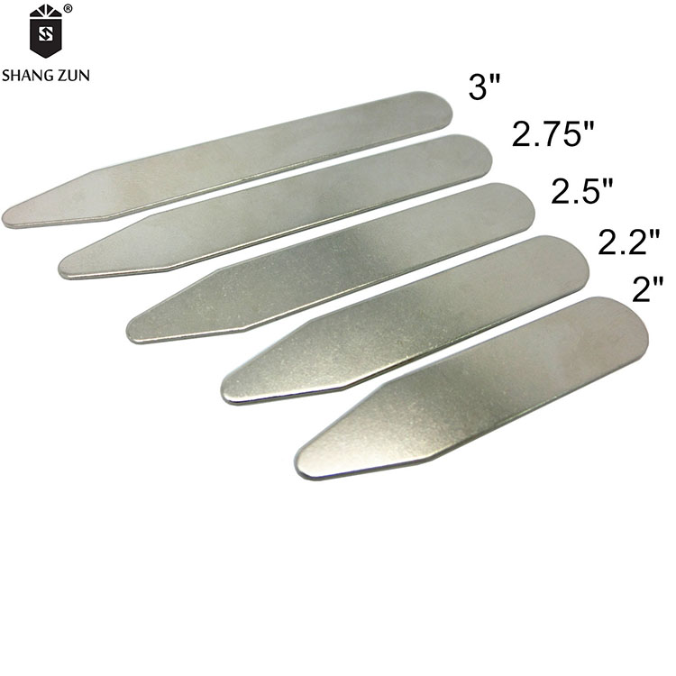 Производители производят металлический ошейник, опоры для воротника из нержавеющей стали с матовой противотуманной поверхностью, 5 размеров вставок для воротника