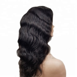 Caliente de la venta del <span class=keywords><strong>360</strong></span> de pelo humano peluca frontal de encaje tapa - Product Image 1