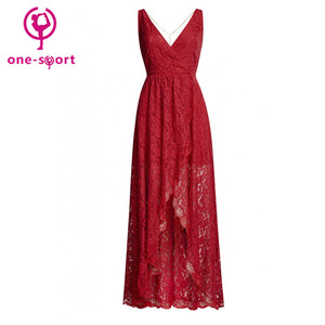 Barato al por mayor de encargo del Partido Africano encaje rojo vestidos coreano nueva <span class=keywords><strong>moda</strong></span> sun vestido - Product Image 2