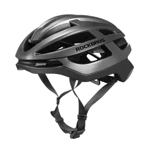 ROCKBROS Sepeda Gunung Helm Sepeda MTB Road Racing Terjun Sebagian Sepeda Carbon Helm Peralatan Berkuda Visor Siklus