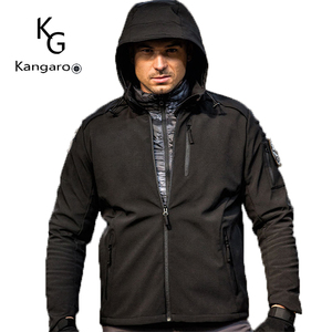 Al aire libre a prueba de viento cálido chaquetas de camuflaje los hombres chaqueta abrigo táctico Soft Shell chaquetas - Product Image 1