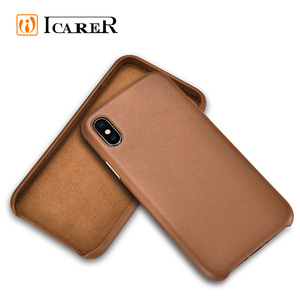 Prezzo di fabbrica Cassa Del Telefono Mobile di Cuoio Reale <span class=keywords><strong>Smartphone</strong></span> Della Copertura Posteriore per il iphone XR XS Max - Product Image 6