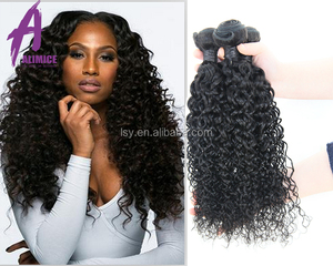 2017 <span class=keywords><strong>Venta</strong></span> caliente del pelo brasileño rizado virgen 100 Pelo Rizado extensiones <span class=keywords><strong>de</strong></span> cabello natural rizado paquetes - Product Image 1