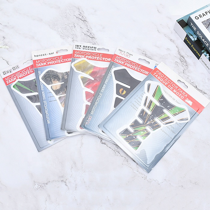 Дизайнерские прокладки для бензобака мотоцикла, резиновые частицы, масляные баки, наклейка, топливный бензобак, Тяговая боковая прокладка