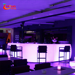 RC barato iluminado muebles led mesa de bar de plástico contadores para <span class=keywords><strong>club</strong></span> nocturno - Product Image 6