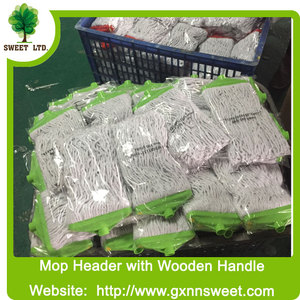 <strong>Floor</strong> <strong>Cleaner</strong> <strong>Mop</strong> Set Wood <strong>Mop</strong> Stick 160gram 360gram Cotton <strong>Mop</strong> - Product Image 6