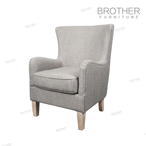 <span class=keywords><strong>Muebles</strong></span> para <span class=keywords><strong>el</strong></span> hogar Grey tela antigua habitación ala silla - Product Image 1