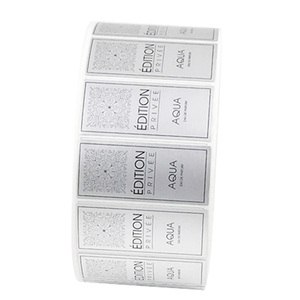 Cosmeticos de alta calidad etiqueta lamina de plata diseño barato <span class=keywords><strong>perfume</strong></span> frasco impresora cosmeticos personalizados etiquetas S - Product Image 4