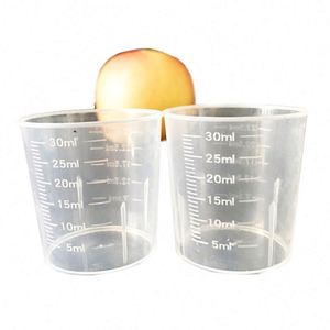 Gelsonlab HSCW-004 टोंटी के साथ प्लास्टिक बीकर 50ml Stackable, ढाला स्नातक - Product Image 2