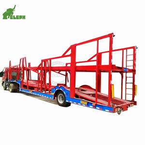 Semi-<span class=keywords><strong>remorque</strong></span> <span class=keywords><strong>porte</strong></span>-voitures de type squelette robuste de marque, 8 à 12 voitures, avec pneus - Product Image 6