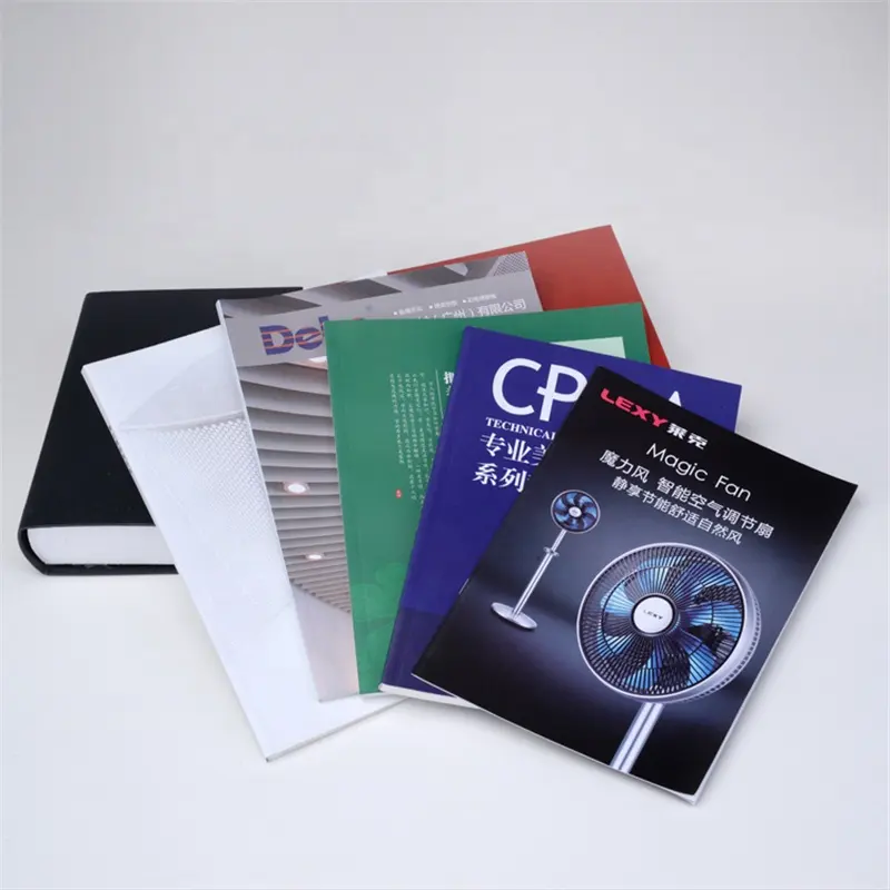 Customized A4 portrait/landscape brochure/magazine/catalog/photo book printing service