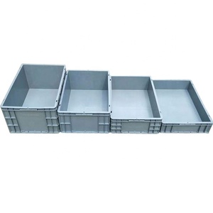 eu standard plastic turnover box storage crate transport plastic container