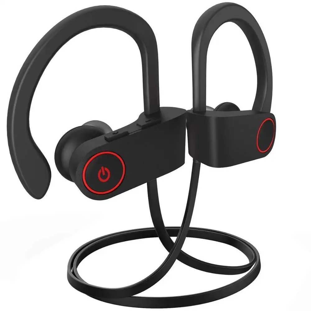 Doğrudan tedarikçisi Amazon U8 Bluetooths 4.1 spor kulaklık Handfree kablosuz Bluetooths kulaklık mikrofonlu kulaklık