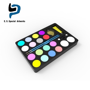 Los niños de seguridad de adulto de la Copa Mundial de Brasil Carnaval camuflaje <span class=keywords><strong>militar</strong></span> <span class=keywords><strong>pintura</strong></span> de <span class=keywords><strong>cara</strong></span> - Product Image 3