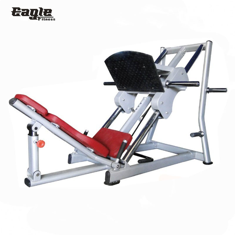 Сверхмощные профессиональные силовые машины, оборудование для фитнеса, тренажерного зала, пресс для ног на 45 градусов