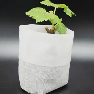 식물 보육 부직포 가방/시딩 분해 부직포 성장 가방