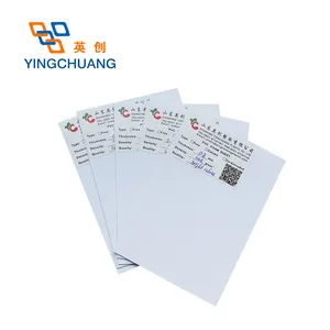 내구성 UV rigid PVC sheet 생성 된 in China 대 한 광고 version