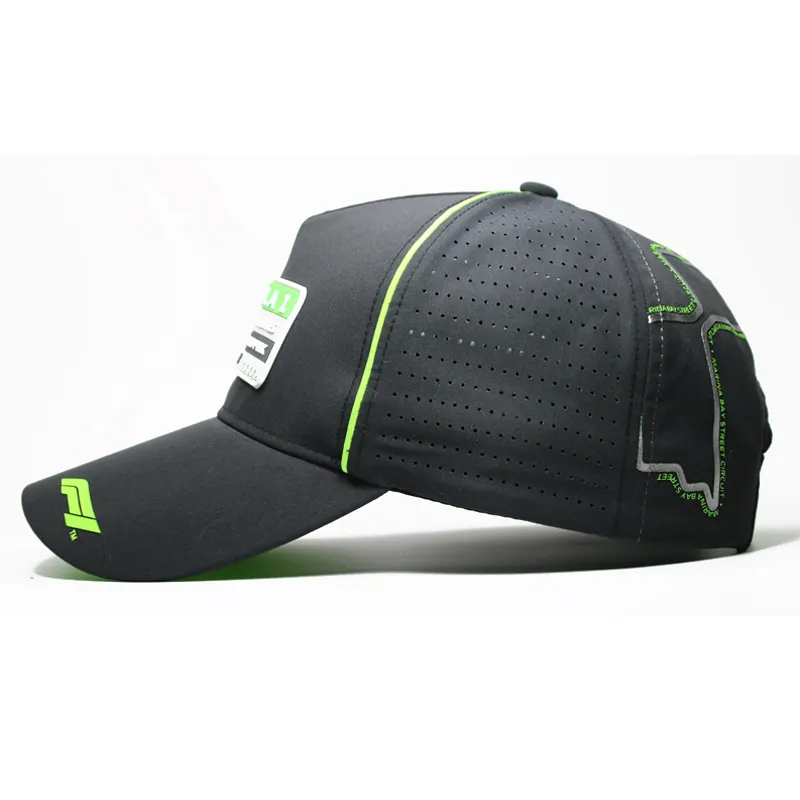 Da Corsa su misura F1 Cappelli All'ingrosso 6 Pannello F1 Berretto Da Baseball