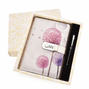 Cahier <span class=keywords><strong>de</strong></span> mot <span class=keywords><strong>de</strong></span> passe créatif agenda, carnet d'étudiant multifonctionnel épaissi, boîte-cadeau - Product Image 3