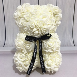 Conservas de 25cn Rosa oso de peluche para regalo de la novia - Product Image 5