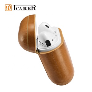 ICARER Fundas protectoras para los Airpods caso de cuero proveedor de Airpods caso de carga - Product Image 5