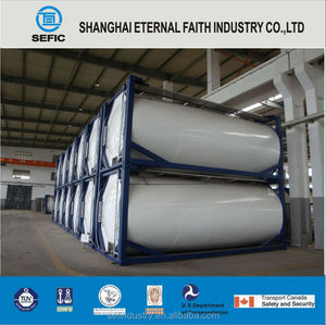 ISO T75 Conteneur de Réservoir Cryogénique pour LOX LIN LAr LCO2 fabriqué À Shanghai - Product Image 1