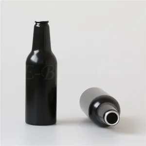 330 ml aluminium matte black bierfles met hoge kwaliteit