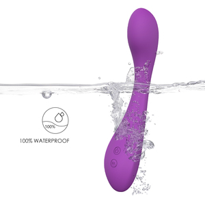 Vibrator Dildo Tahan Air USB Wanita, Vibrator 9 Mode Silikon Dapat Diisi Ulang Daya Wanita G Spot