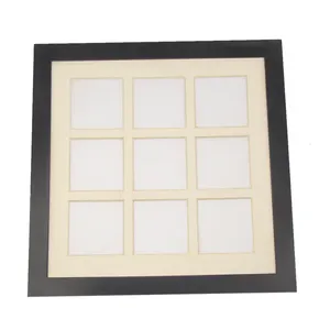 Clásico pino negro 9 <span class=keywords><strong>fotos</strong></span> pequeñas <span class=keywords><strong>de</strong></span> montaje en pared <span class=keywords><strong>de</strong></span> madera marcos <span class=keywords><strong>de</strong></span> foto - Product Image 1