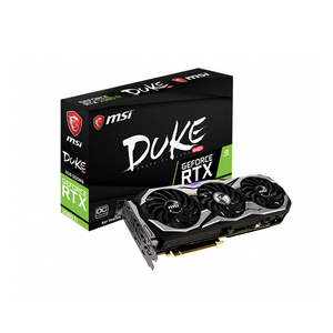 Tarjeta gráfica para juegos <span class=keywords><strong>MSI</strong></span> GeForce RTX <span class=keywords><strong>2080</strong></span> <span class=keywords><strong>TI</strong></span> DUKE 11G OCV1 usada con memoria de 11GB GDDR6 de 352 bits compatible con OverClock - Product Image 1