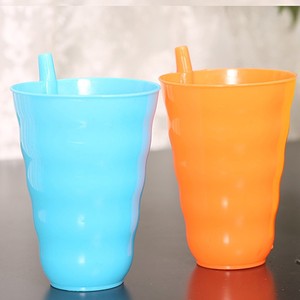 Baby Nip <span class=keywords><strong>Cup</strong></span> Met Ingebouwde Stro Kinderen <span class=keywords><strong>Plastic</strong></span> Melk Mok <span class=keywords><strong>In</strong></span> Oranje/Blauw/Groen/Warm Roze Voor Thuis Of Op School