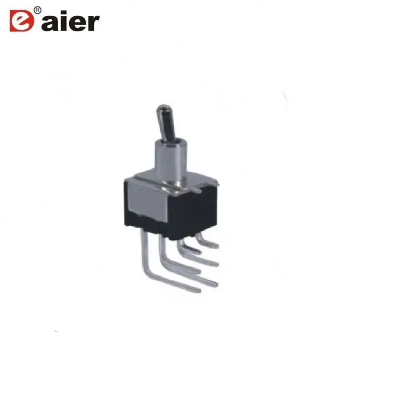 Interruptor de palanca ON-ON DPDT, Control remoto inalámbrico de alta calidad, MTS-202-C4, 12V