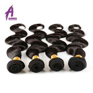 <span class=keywords><strong>Comprar</strong></span> a granel de China Alibaba calidad sin procesar al por mayor virginal peruana del pelo humano que teje - Product Image 5