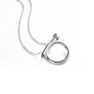 Craft Wolf placcato oro gioielli da donna uomo in acciaio inossidabile personalizzato ciondolo ciondolo catena collana fabbrica - Product Image 4