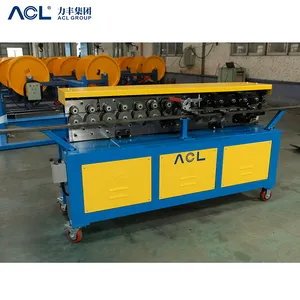 ACL HVAC อัตโนมัติหน้าแปลนเหล็กชุบสังกะสีเครื่องขึ้นรูปผู้ผลิตเครื่อง