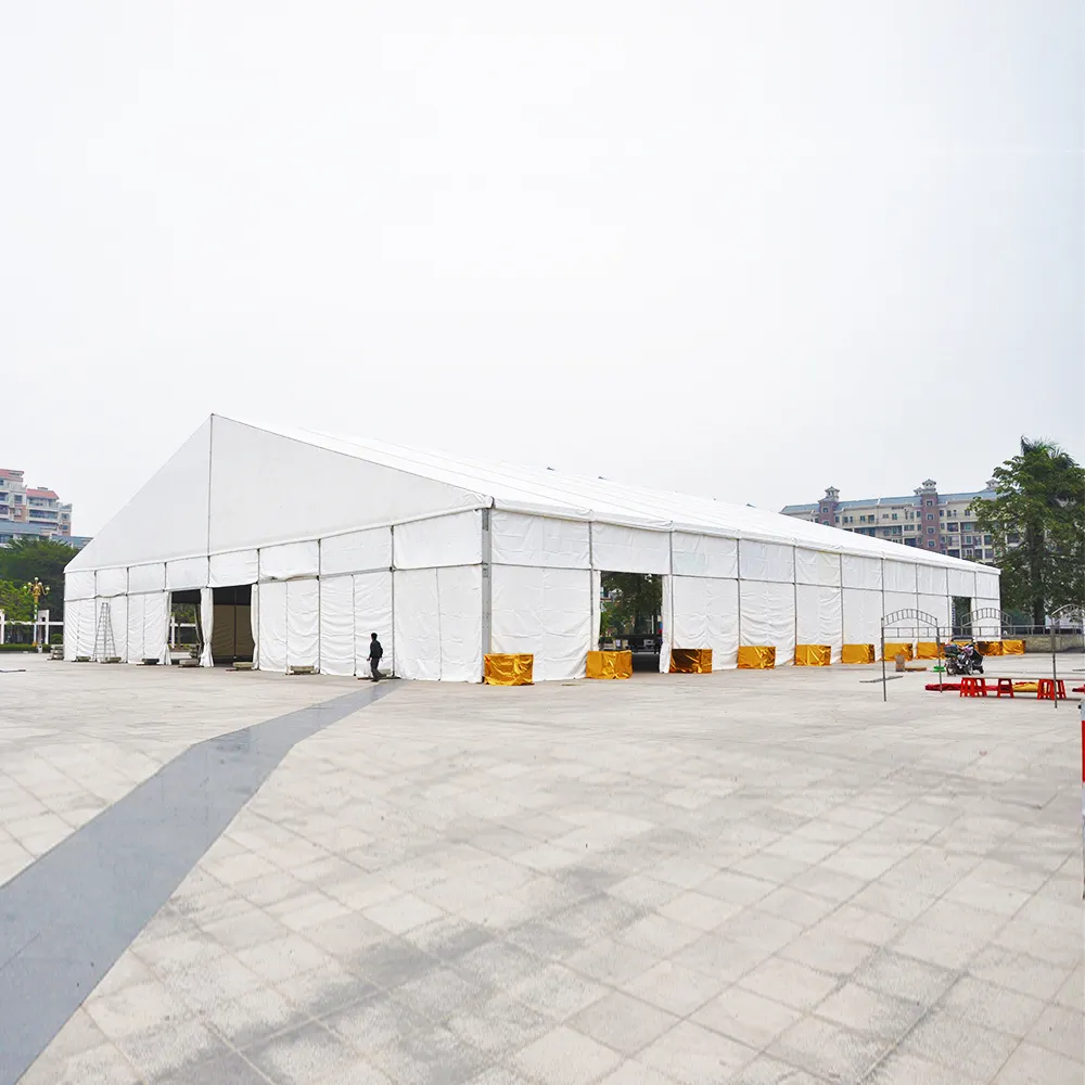 Cosco marquee de tenda de evento de estrutura de alumínio grande personalizada ao ar livre