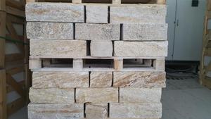 Maison jardin mur pierre décorative naturelle extérieur travertin coupé à la taille fabriqué en turquie usine prix compétitif pierres - Product Image 4