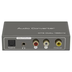 Convertisseur Audio 192KHz <span class=keywords><strong>Adaptateur</strong></span> Extracteur Audio <span class=keywords><strong>HDMI</strong></span> <span class=keywords><strong>ARC</strong></span> avec Coaxial Toslink Optique Stéréo L/ R ou Prise 3.5mm - Product Image 6