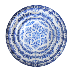 JC azul <span class=keywords><strong>LILY</strong></span> juegos de vajilla cena para uso en restaurantes - Product Image 2