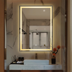 Cadre en aluminium Moderne LED <span class=keywords><strong>Miroir</strong></span> Lumière <span class=keywords><strong>Salle</strong></span> <span class=keywords><strong>De</strong></span> <span class=keywords><strong>Bains</strong></span> Vanité LED <span class=keywords><strong>Lumineux</strong></span> <span class=keywords><strong>Miroir</strong></span> Antibuée Douche <span class=keywords><strong>Miroir</strong></span> - Product Image 3