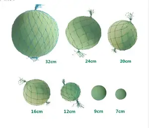 Bola pequena de espuma floral para decoração, arranjo de flores frescas de casamento