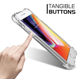 <span class=keywords><strong>Coque</strong></span> de téléphone transparente en TPU antichoc pour <span class=keywords><strong>Iphone</strong></span> <span class=keywords><strong>8</strong></span> <span class=keywords><strong>8</strong></span> Plus X XS 11 12 13 14 15 16 17 Pro Max - Product Image 4