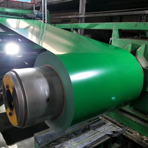 Bobine d'acier galvanisée enduite de couleur verte Ral6005/PPGI/PPGL prix d'usine de petit pain en acier par tonne - Product Image 1