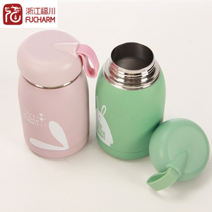 Mini botella de agua caliente de conejo, termo de metal, calentador de botellas de leche para bebé - Product Image 4