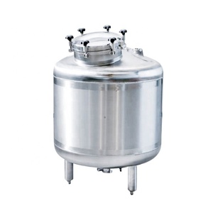 Tanque de Almacenamiento Aislado con Doble Pared de Acero Inoxidable SS304 de Grado Alimenticio para Chocolate, Masa de Chocolate y Licor de Cacao - Product Image 5