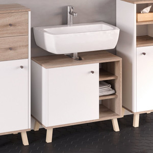 <span class=keywords><strong>Meuble</strong></span> de rangement <span class=keywords><strong>sous</strong></span> <span class=keywords><strong>lavabo</strong></span> blanc, unité de placard en chêne pour <span class=keywords><strong>lavabo</strong></span> - Product Image 2