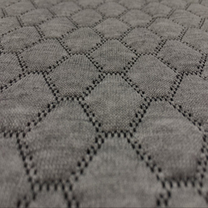 De haute Qualité Textile de Maison 70% POLY 30% BRUYÈRE <span class=keywords><strong>GRIS</strong></span> VISCOSE tricot toile à matelas Tissu - Product Image 2