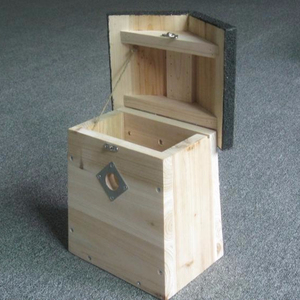 Gros Chinois Artisanat suspendus <span class=keywords><strong>Mangeoire</strong></span> à Oiseaux En Bois <span class=keywords><strong>maison</strong></span> cage kits - Product Image 5